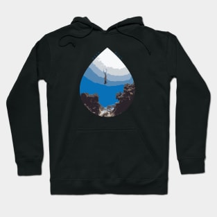 Diver Deep Blue Hoodie